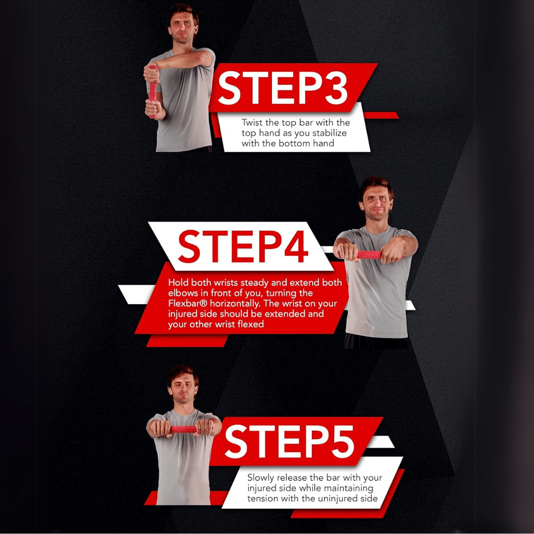 Strong Wrist Forearm Resistance Exercise Bar