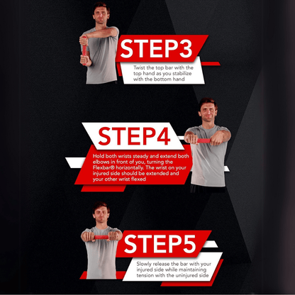 Strong Wrist Forearm Resistance Exercise Bar