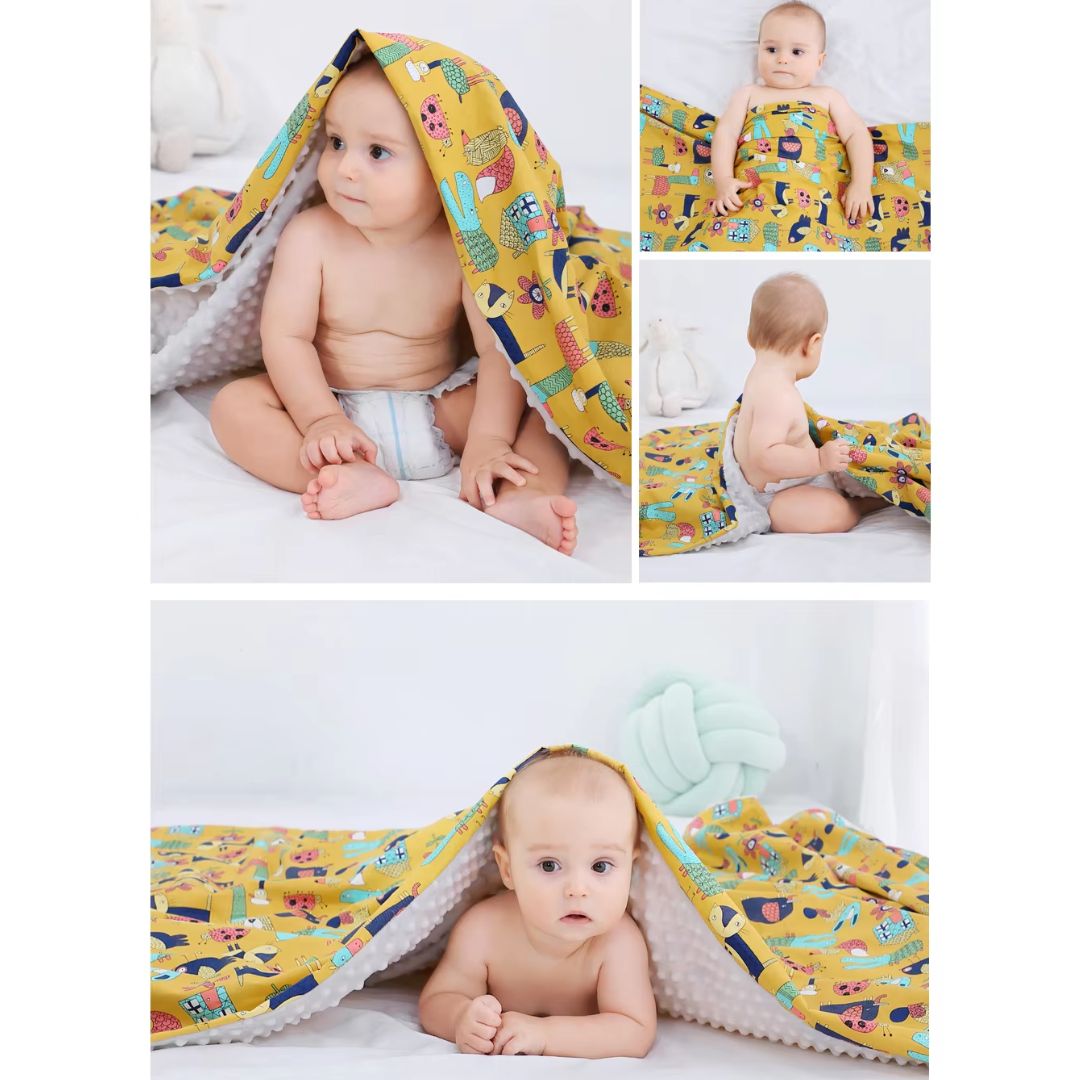Cozy Cotton Baby Blanket for Newborns