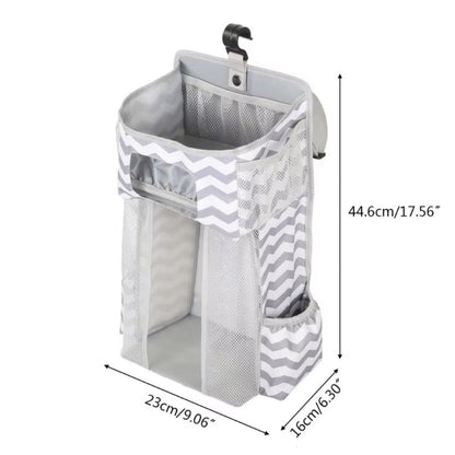 Space Saving Nursery Diaper Caddy Organizer
