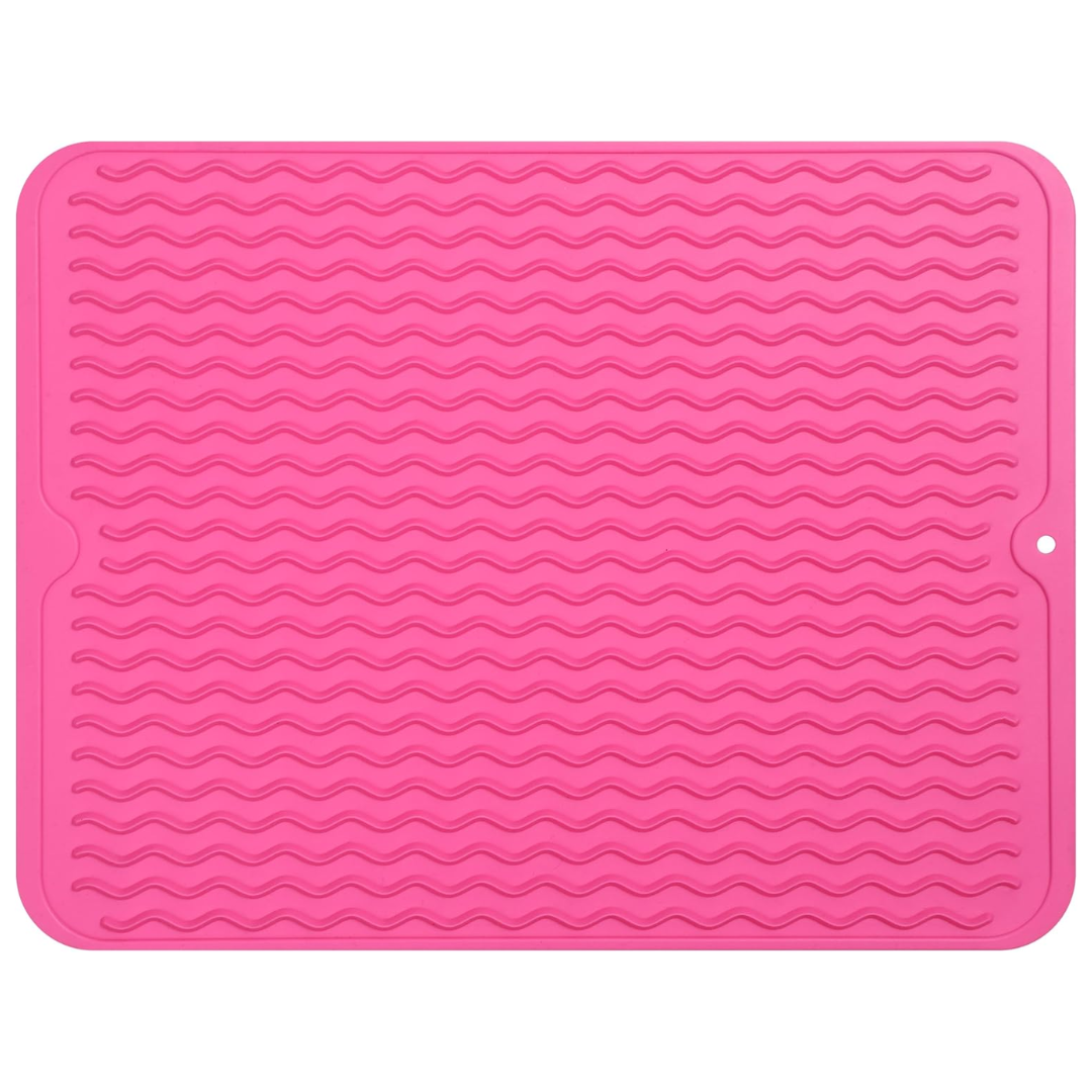 Durable Silicone Kitchen Mat, Heat Resistant & Easy Clean