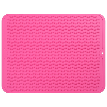 Durable Silicone Kitchen Mat, Heat Resistant & Easy Clean