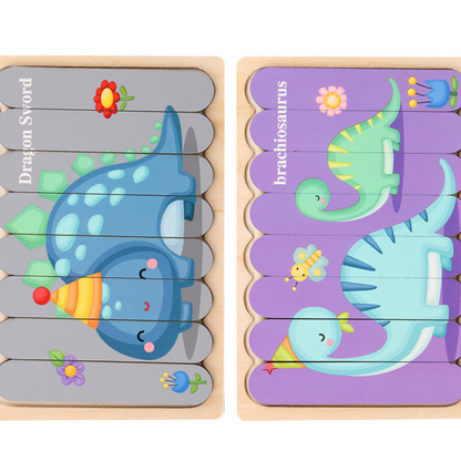 Educational Wood Learning Puzzle