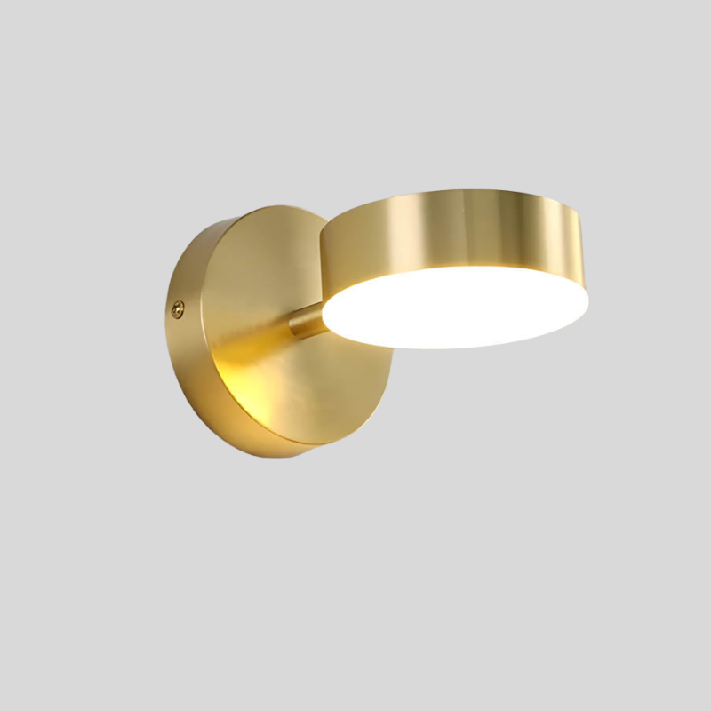Modern Copper LED Wall Light Fixtures