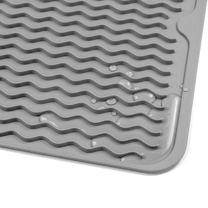 Durable Silicone Kitchen Mat, Heat Resistant & Easy Clean
