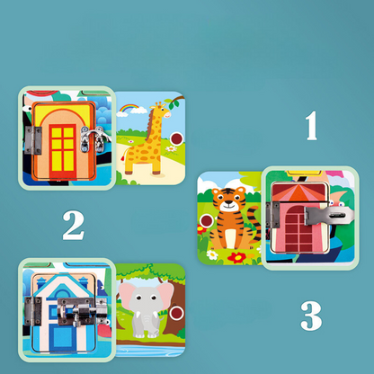 Interactive Learning Play Board with Fun Activities