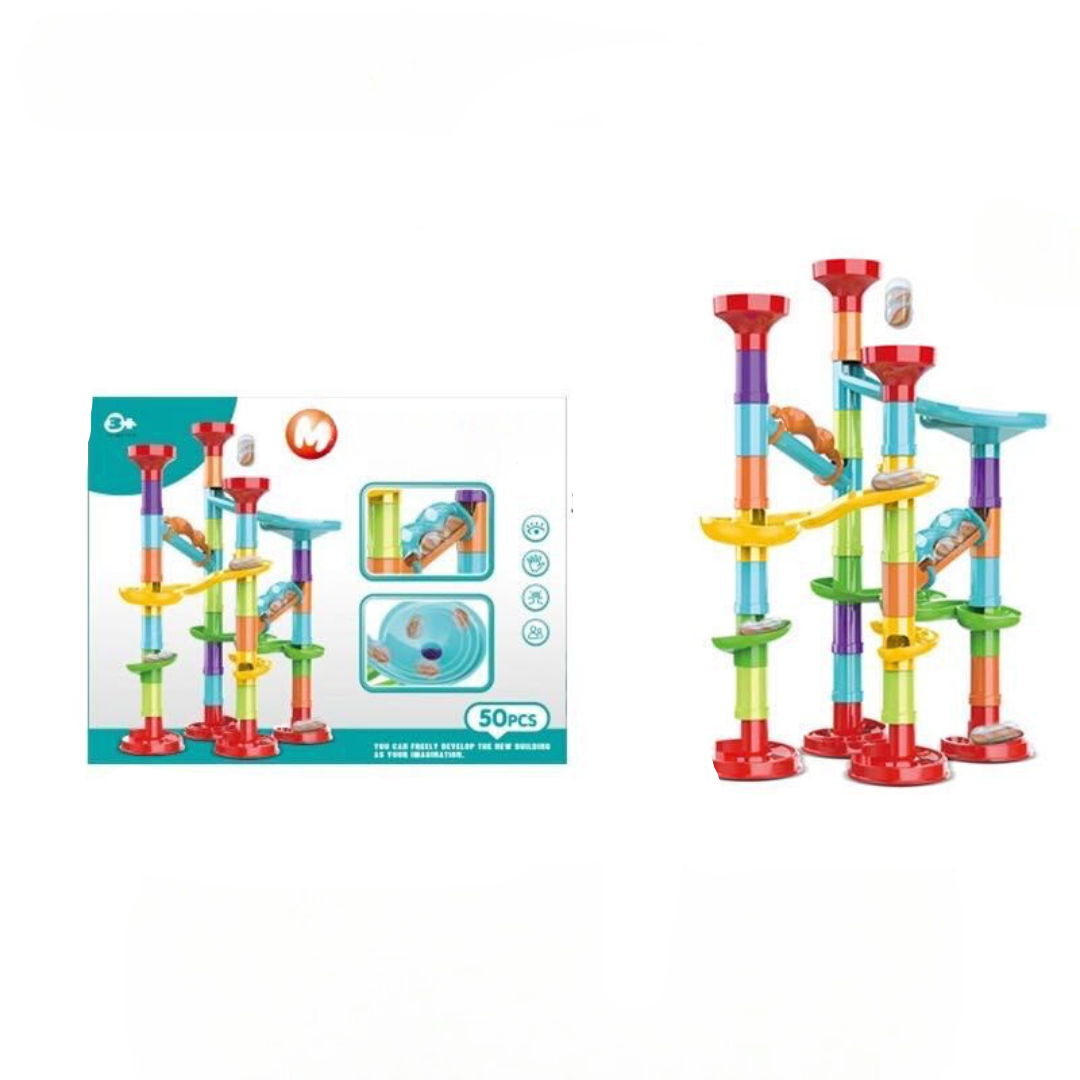 Colorful Marble Coaster Block Set