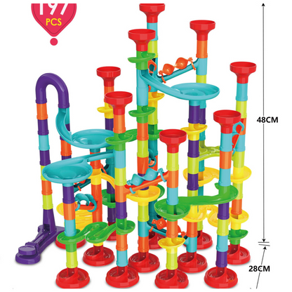 Colorful Marble Coaster Block Set