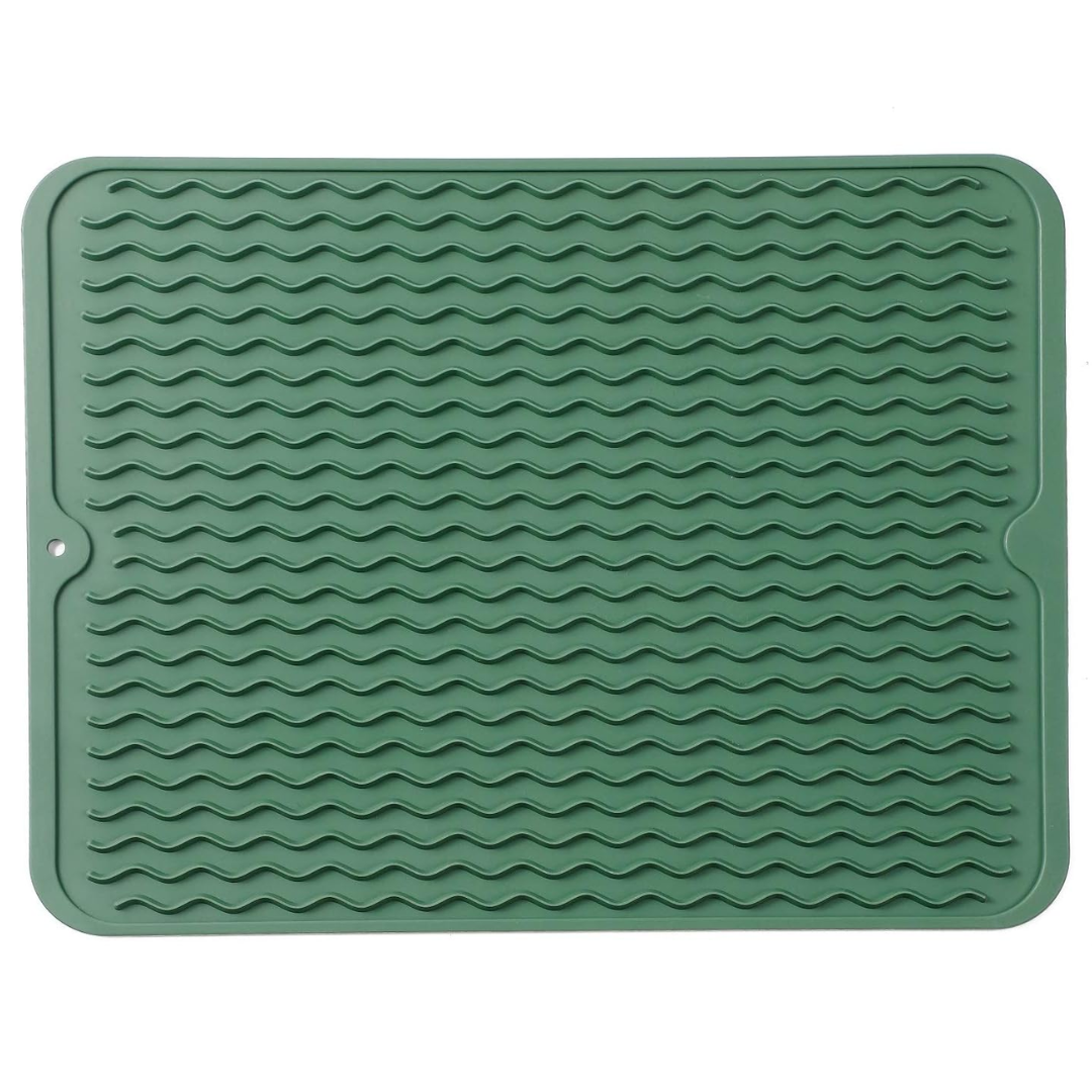 Durable Silicone Kitchen Mat, Heat Resistant & Easy Clean