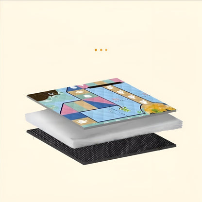 Portable Baby Play Mat with Padded Waterproof Cover