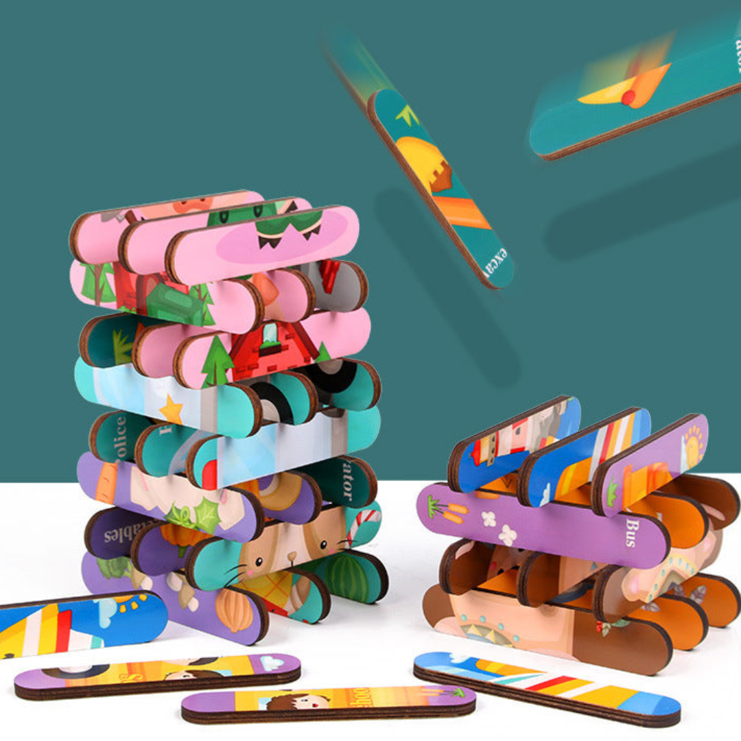 Educational Wood Learning Puzzle