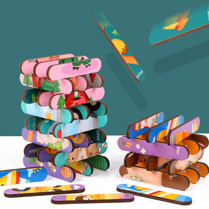 Educational Wood Learning Puzzle
