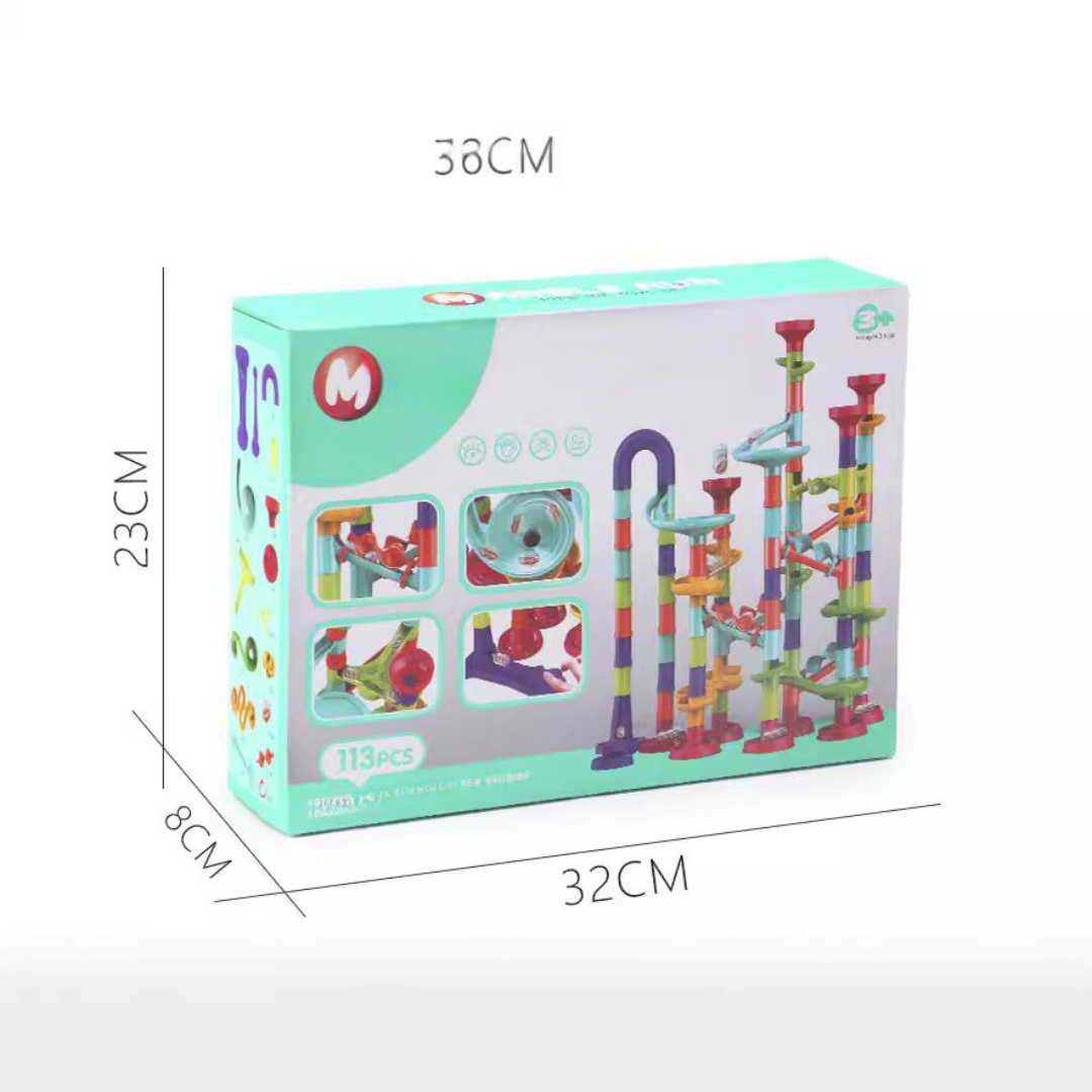 Colorful Marble Coaster Block Set