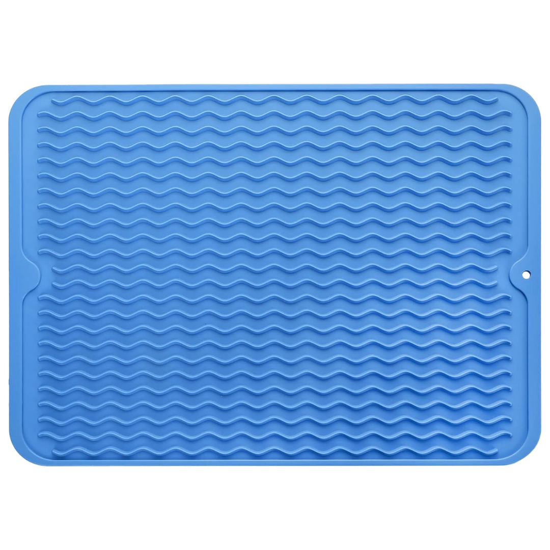 Durable Silicone Kitchen Mat, Heat Resistant & Easy Clean