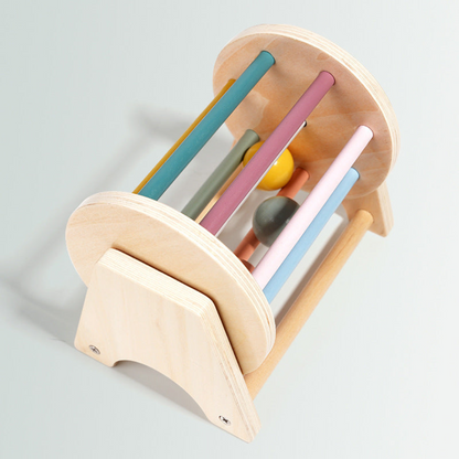 Educational Wood Toy Storage Box