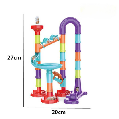 Colorful Marble Coaster Block Set