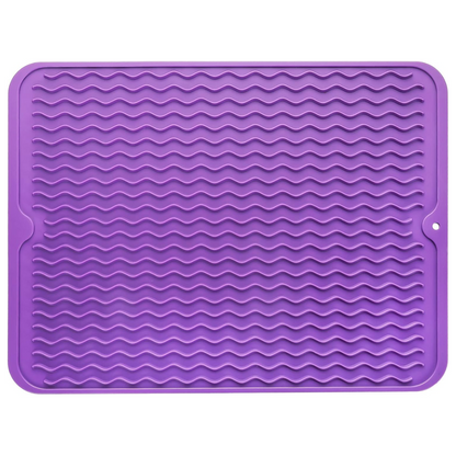 Durable Silicone Kitchen Mat, Heat Resistant & Easy Clean