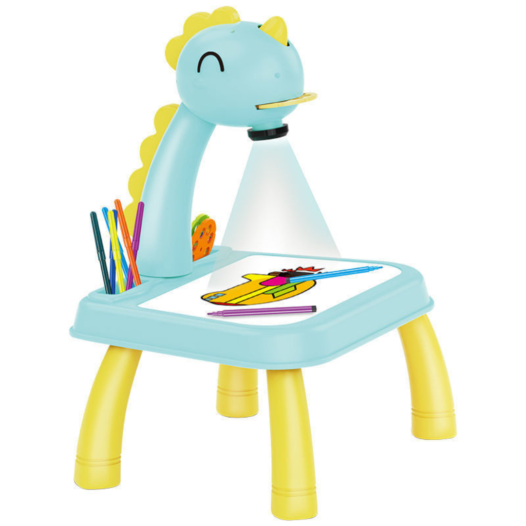 Artistic LED Drawing Table with Built-in Projector
