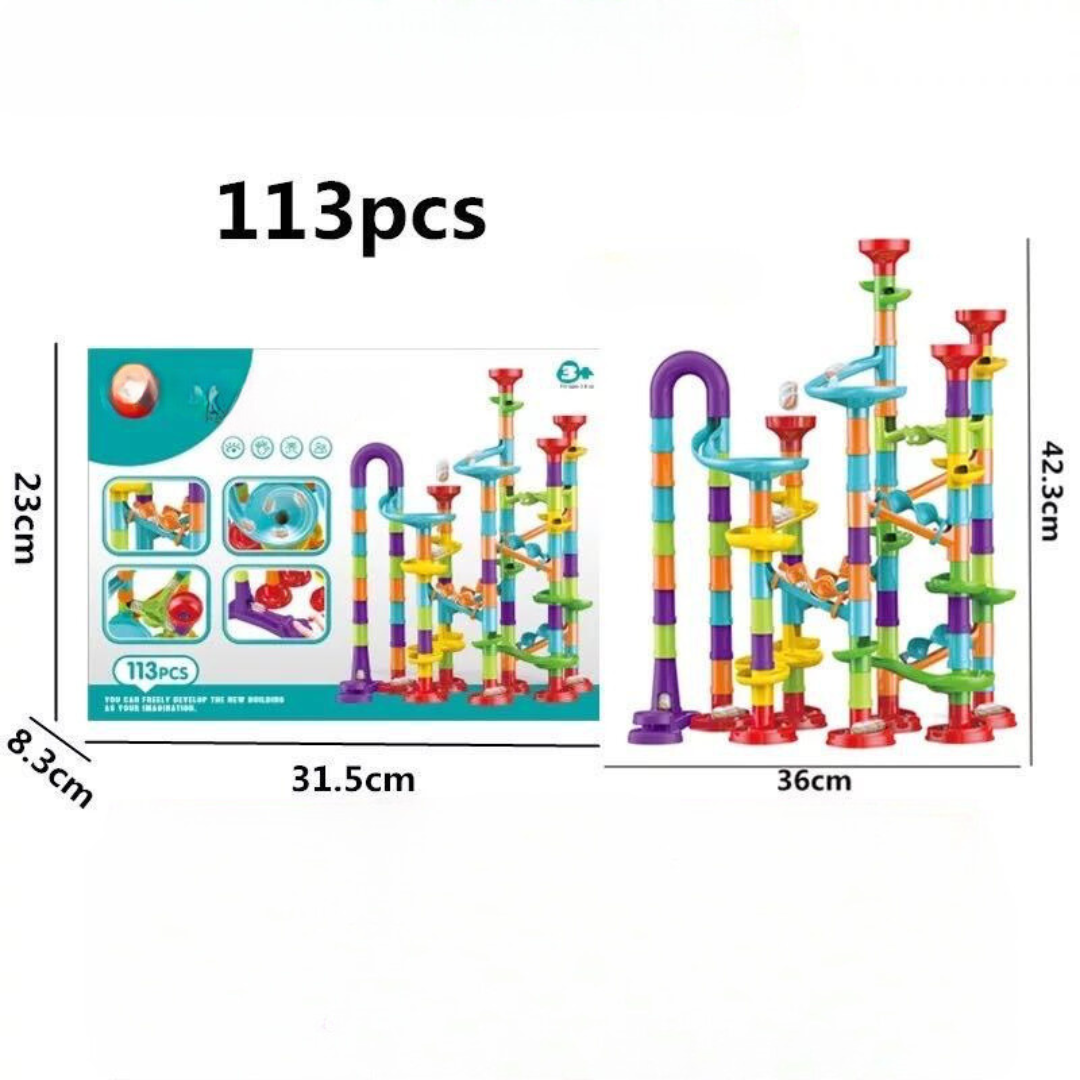 Colorful Marble Coaster Block Set