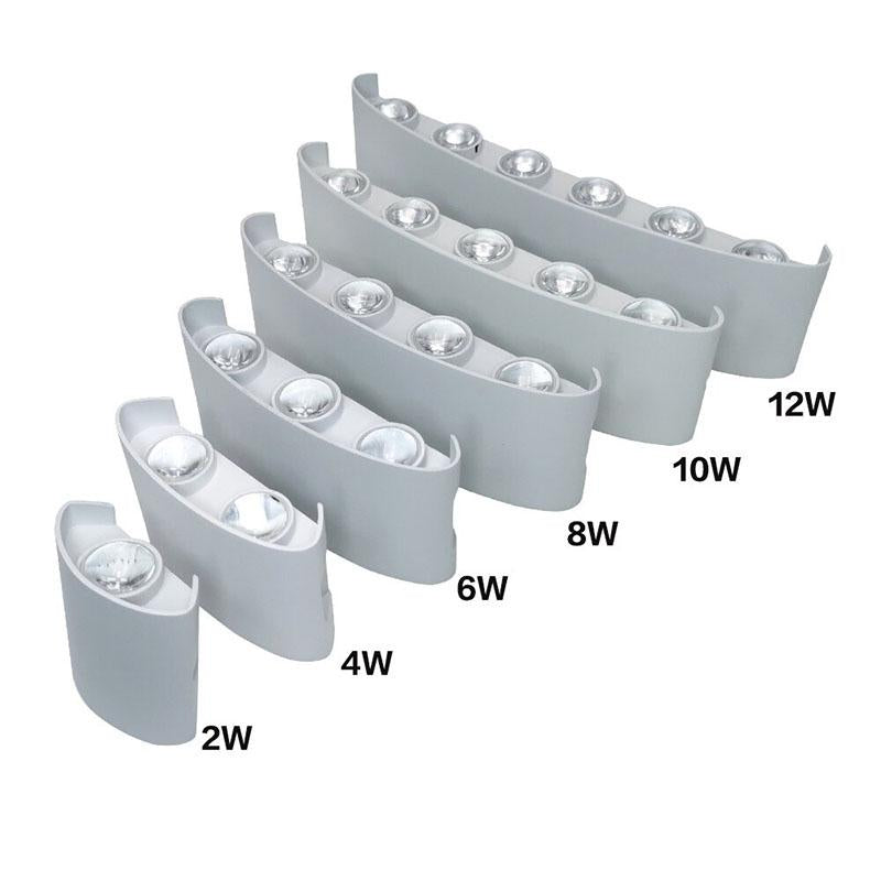 Stylish LED Wall Light Waterproof Indoor Outdoor Use