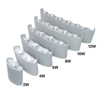 Stylish LED Wall Light Waterproof Indoor Outdoor Use