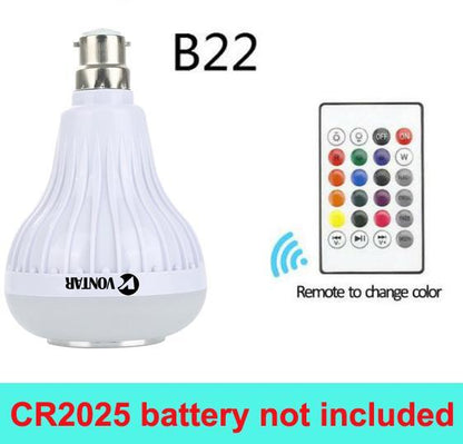 Wi-Fi LED Bulb with Bluetooth Wireless Speaker