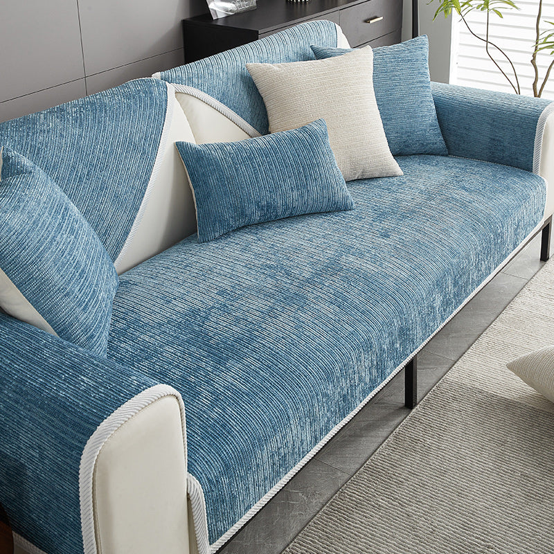 Pet Friendly Fleece Sofa Covers Scratch Resistant