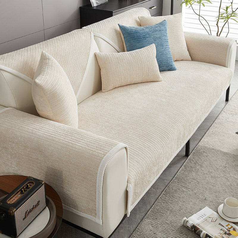 Pet Friendly Fleece Sofa Covers Scratch Resistant