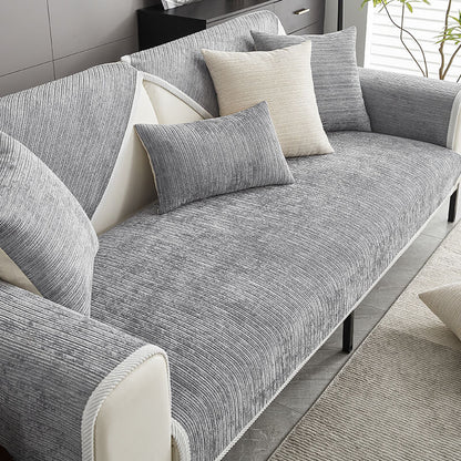 Pet Friendly Fleece Sofa Covers Scratch Resistant