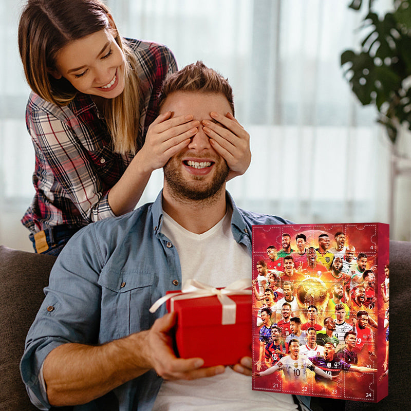 Yeezlab Football Countdown Calendar for Kids Daily Surprises