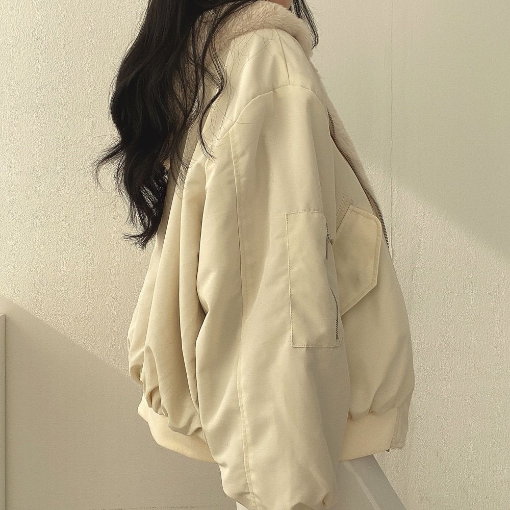 Cozy Reversible Women's Fleece Hooded Jacket