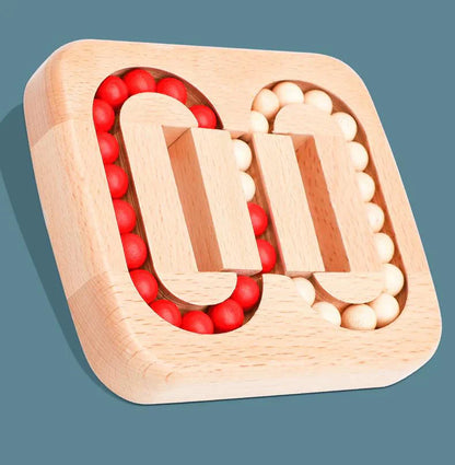 Wooden Sensory Beads for Kids Fine Motor Skills