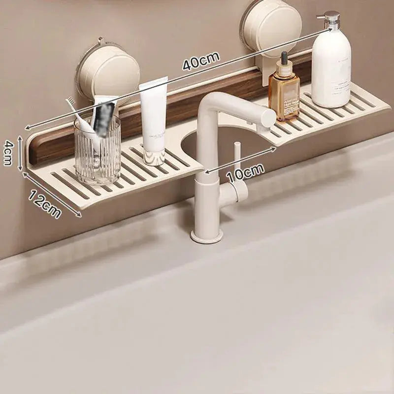 Luxury Stainless Steel Sink Shelf Organizer