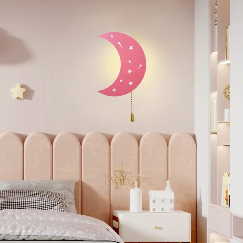 Contemporary Moon Wall Light Fixture - Yeezlab