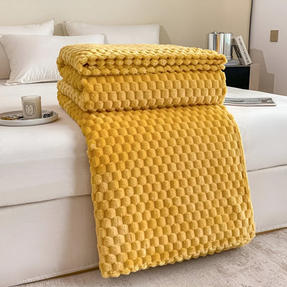 Soft Plush Fleece Blanket for Cozy Home Decor