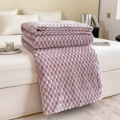 Soft Plush Fleece Blanket for Cozy Home Decor