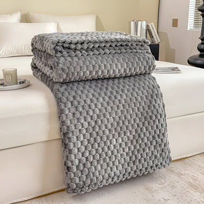 Soft Plush Fleece Blanket for Cozy Home Decor