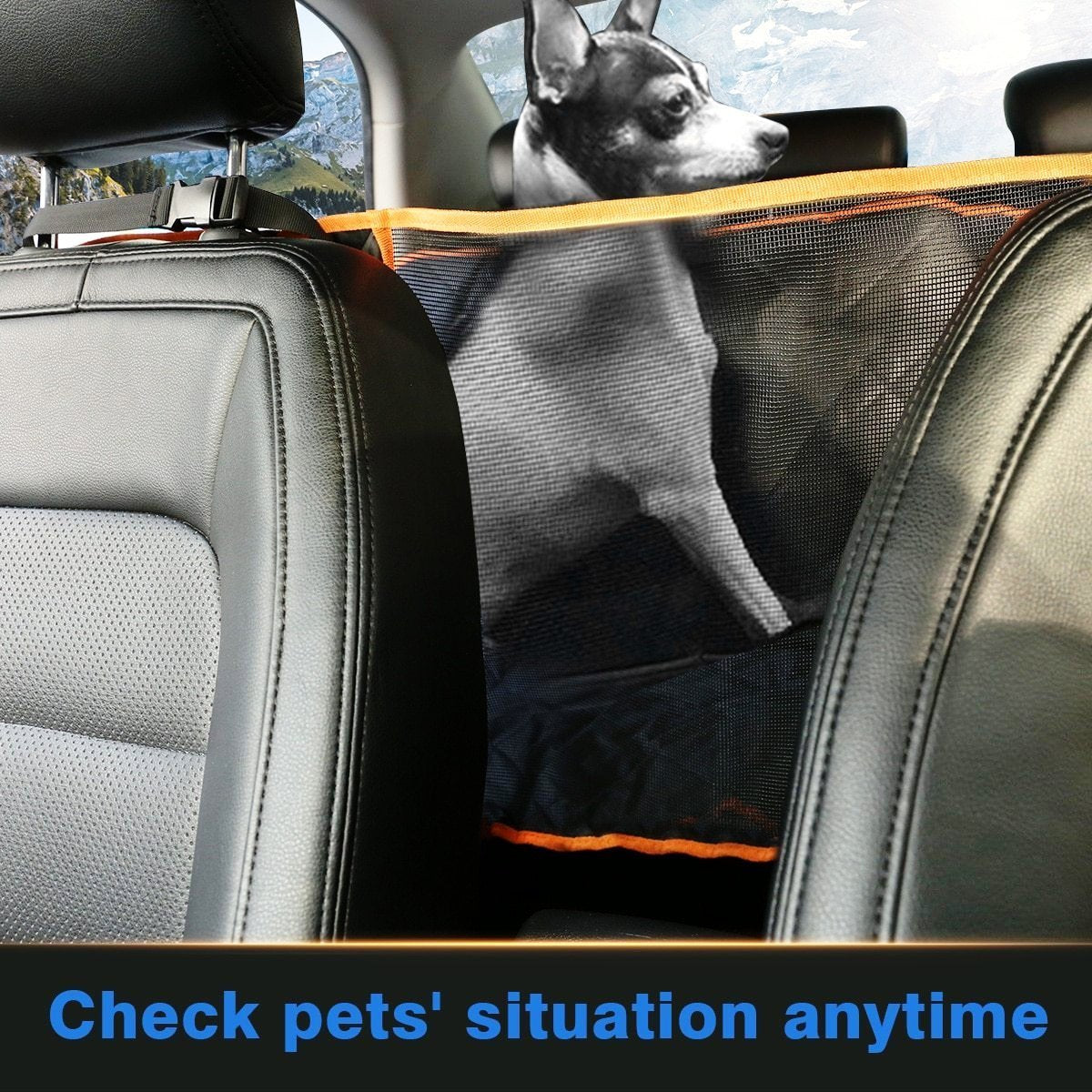 Durable Waterproof Pet Car Seat Protector Cover