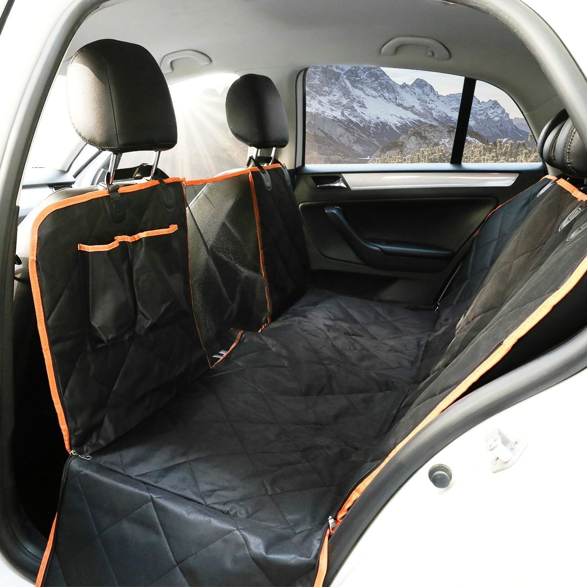 Durable Waterproof Pet Car Seat Protector Cover