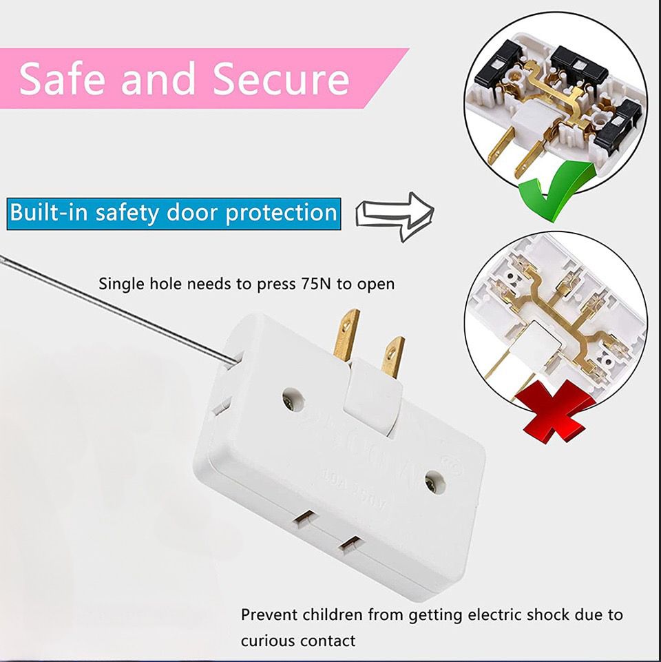 Portable Travel 3-in-1 USB Charger Adapter