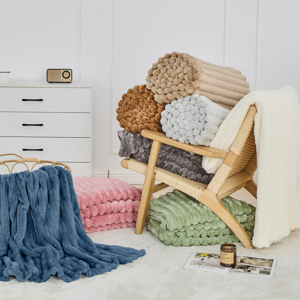 Ultra Soft Plush Fleece Blanket BOGO Deal - Yeezlab