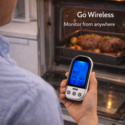 Wireless Meat Thermometer with Probe