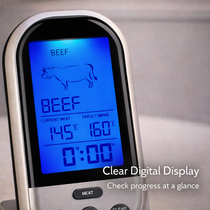 Wireless Meat Thermometer with Probe