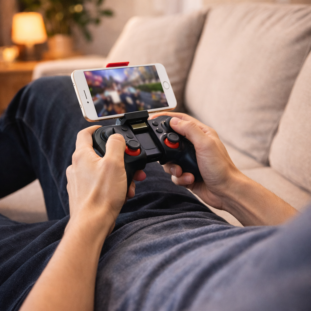 Wireless Mobile Phone Gaming Controller