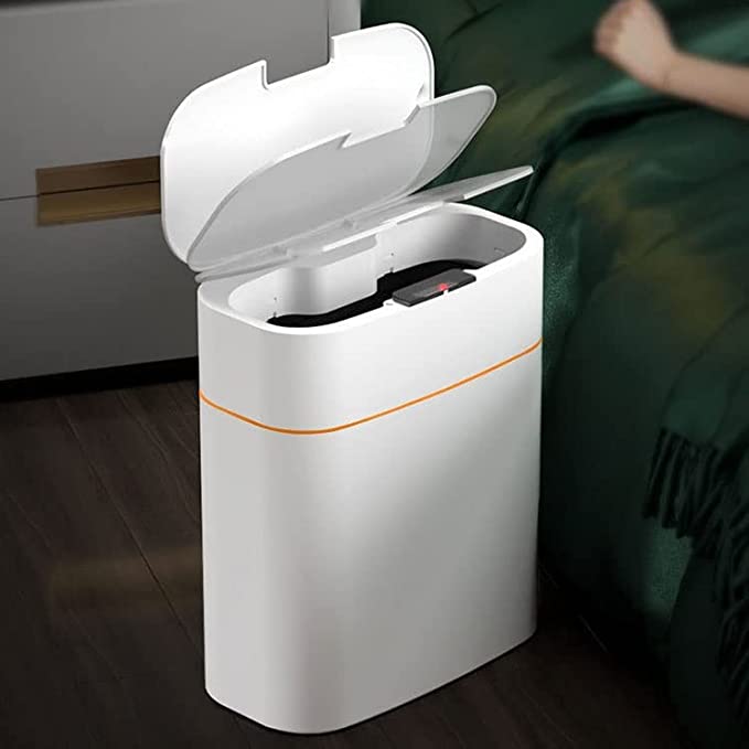Touchless Automatic Sensor Bin 13L Quiet Hygienic Can