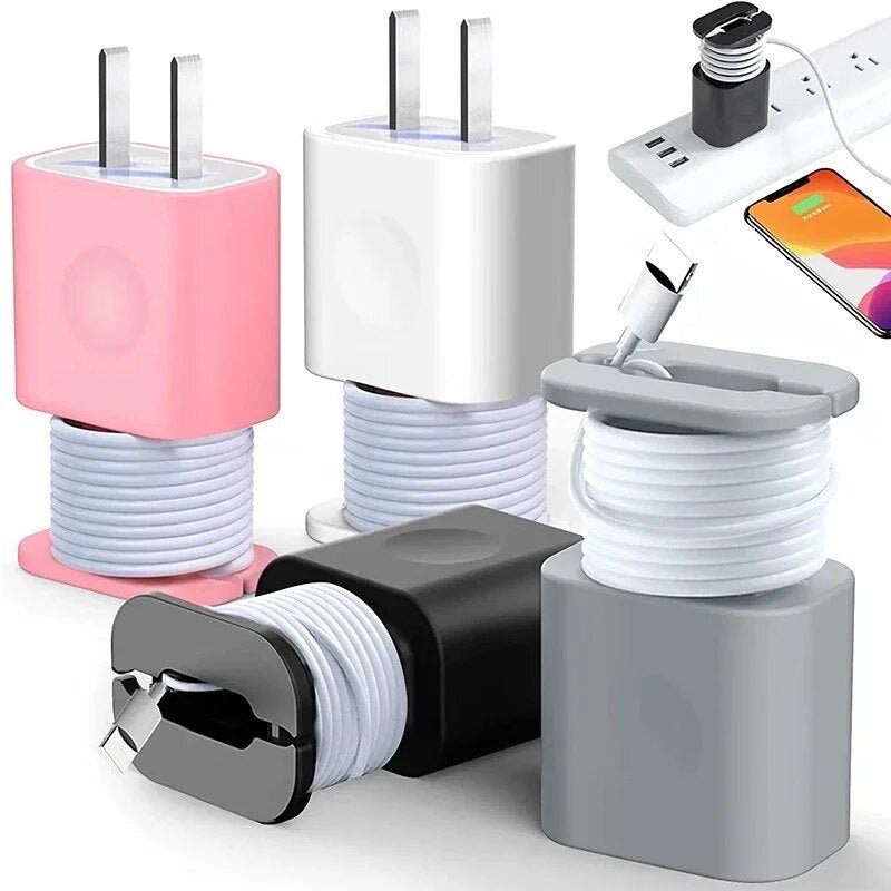 Premium Cable Organizer Silicone Cord Wrap