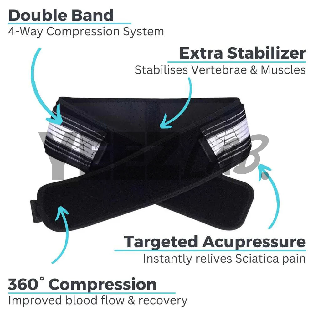 YeezLab™ Hip and Back Support Belt – Alleviate Pain and Enhance Mobility