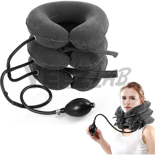 YeezLab™ Inflatable Air Neck Support Cushion – Relieve Neck Pain and Tension