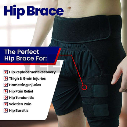 YeezLab™ Hip Wrap Support Belt – Stabilize and Relieve Hip Pain!