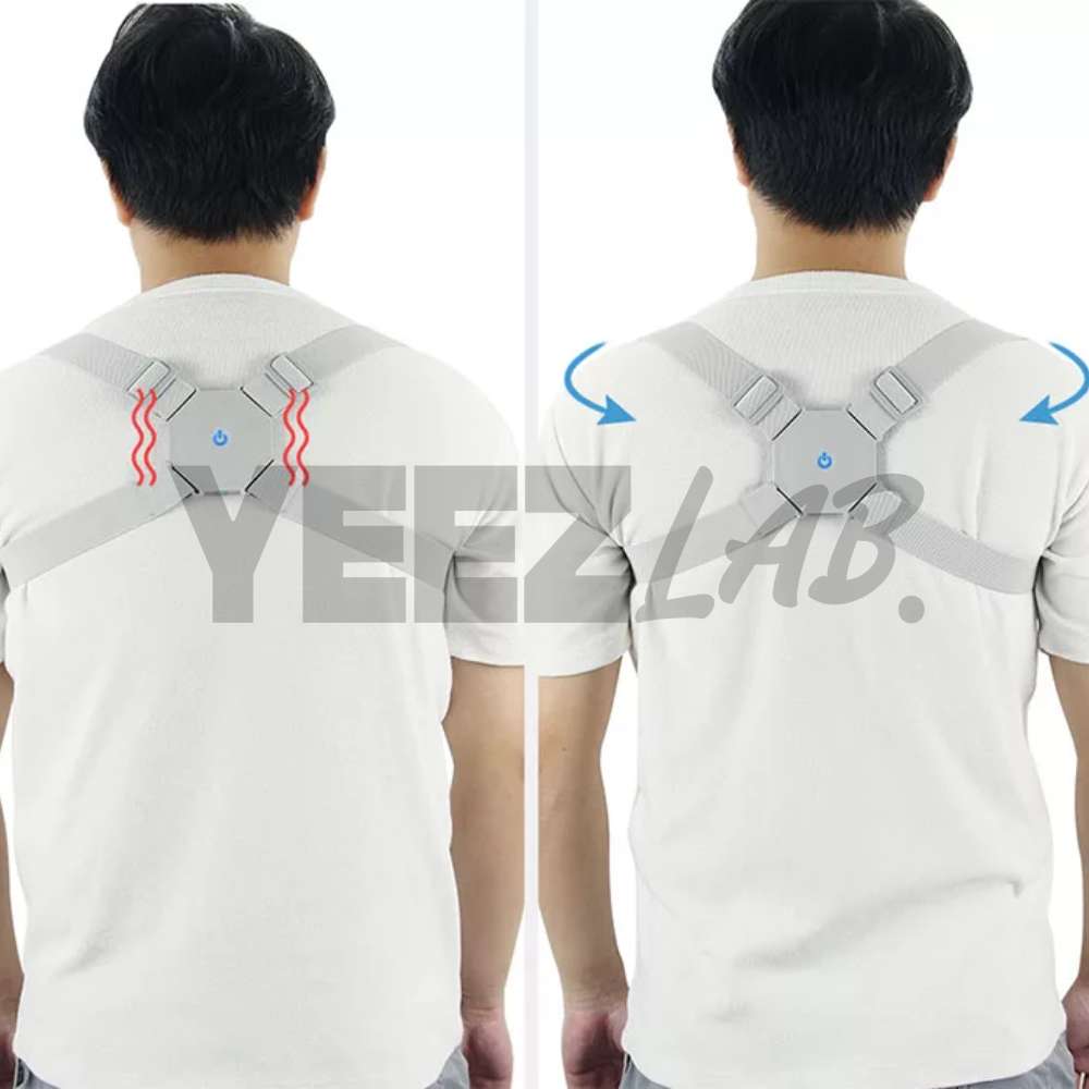 YeezLab™ Vibrating Upper Back Posture Corrector – Real-Time Feedback for Perfect Posture